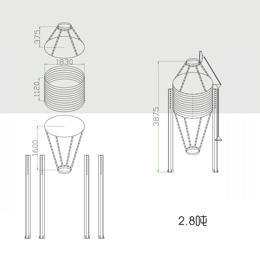 部分裝配式鋼板倉技術(shù)參數(shù)